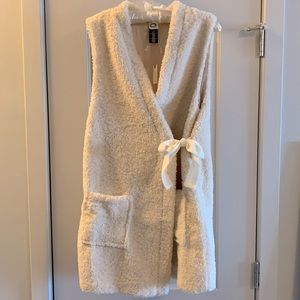 New Sherpa Vest, Anthropologie